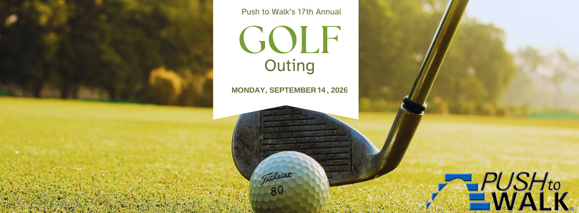 Join us for Push to Walk's 17th Annual Golf Outing at the Knoll Golf Club West